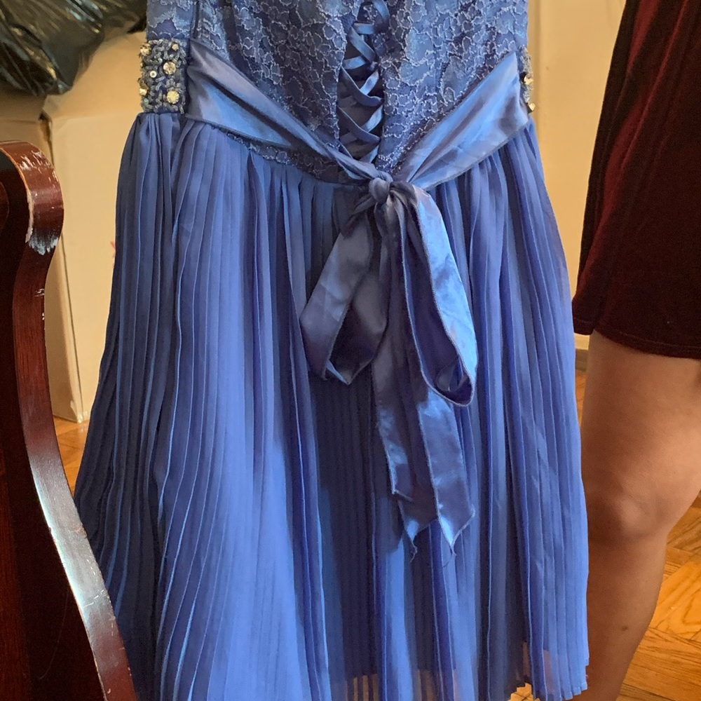 Blue short Dress